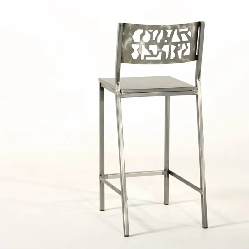 Carrier Slide ® Tabouret snack en acier style industriel> Tabouret Snack (assise +/- 65 Cm)|Tabouret De Bar (assise +/- 80 Cm)
