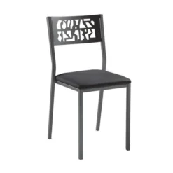 Carrier Slide Industrie ® Chaise de cuisine moderne en métal style industriel> Chaise De Cuisine
