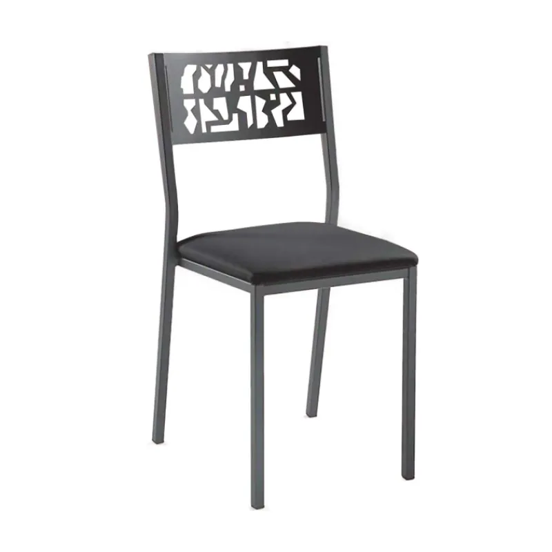 Carrier Slide Industrie ® Chaise de cuisine moderne en métal style industriel> Chaise De Cuisine