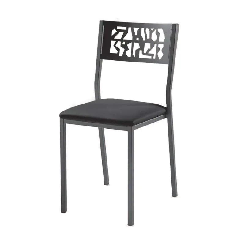 Carrier Slide Industrie ® Chaise de cuisine moderne en métal style industriel> Chaise De Cuisine