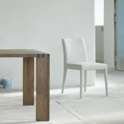 Mobitec Slim Cover ® Chaise avec pieds gainés en tissu> Chaise De Salle à Manger|Chaise Salon
