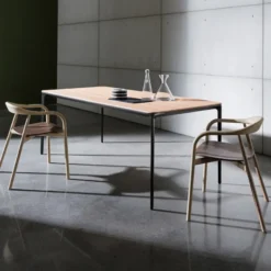 Sovet Italia Slim Sovet® Table design extensible en bois><noscript><img width=