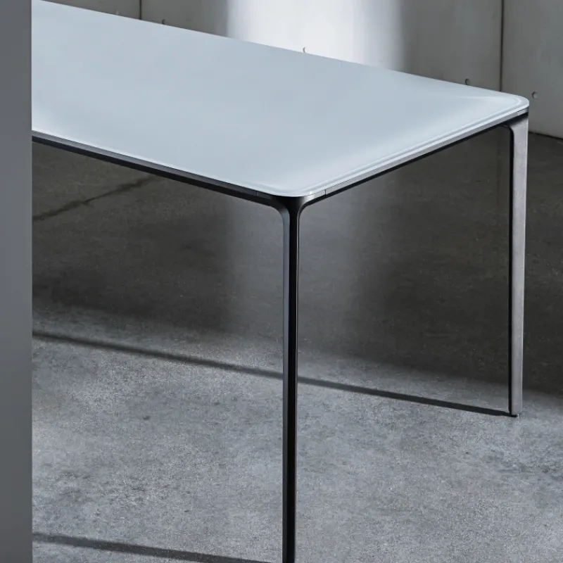 Sovet Italia Slim Sovet® Table en verre design extensible> Table De Salle à Manger