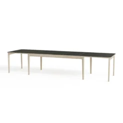 Skovby SM26/27 Table danoise extensible en bois massif et en stratifié noir><noscript><img width=