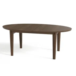Skovby SM78 Table de salle à manger ovale scandinave en bois avec allonges> Table De Salle à Manger