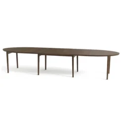 Skovby SM78 Table de salle à manger ovale scandinave en bois avec allonges><noscript><img width=