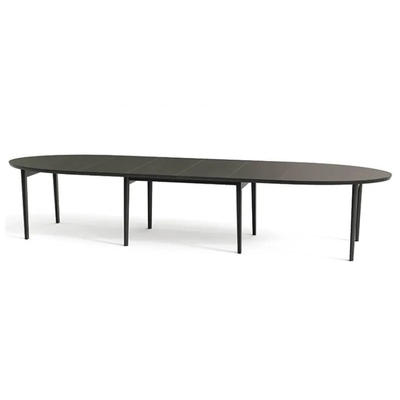 Skovby SM78 Table de salle à manger ovale scandinave en bois avec allonges> Table De Salle à Manger