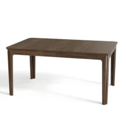 Skovby SM26/27 Table de salle à manger scandinave en placage bois avec allonges><noscript><img width=