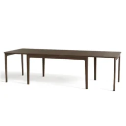 Skovby SM26/27 Table de salle à manger scandinave en placage bois avec allonges><noscript><img width=