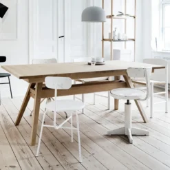 Skovby SM11 Table de séjour scandinave extensible en bois> Table De Salle à Manger