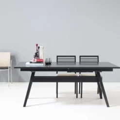 Skovby SM11 Table de séjour scandinave extensible en bois> Table De Salle à Manger