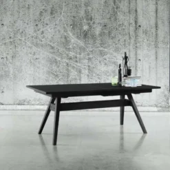 Skovby SM11 Table de séjour scandinave extensible en bois><noscript><img width=