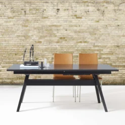 Skovby SM11 Table de séjour scandinave extensible en bois><noscript><img width=