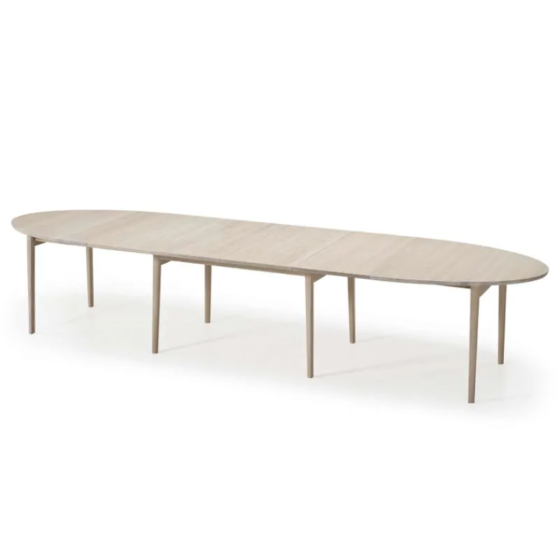 Skovby SM78 Table ovale extensible en bois massif fabriquée au Danemark> Table De Salle à Manger