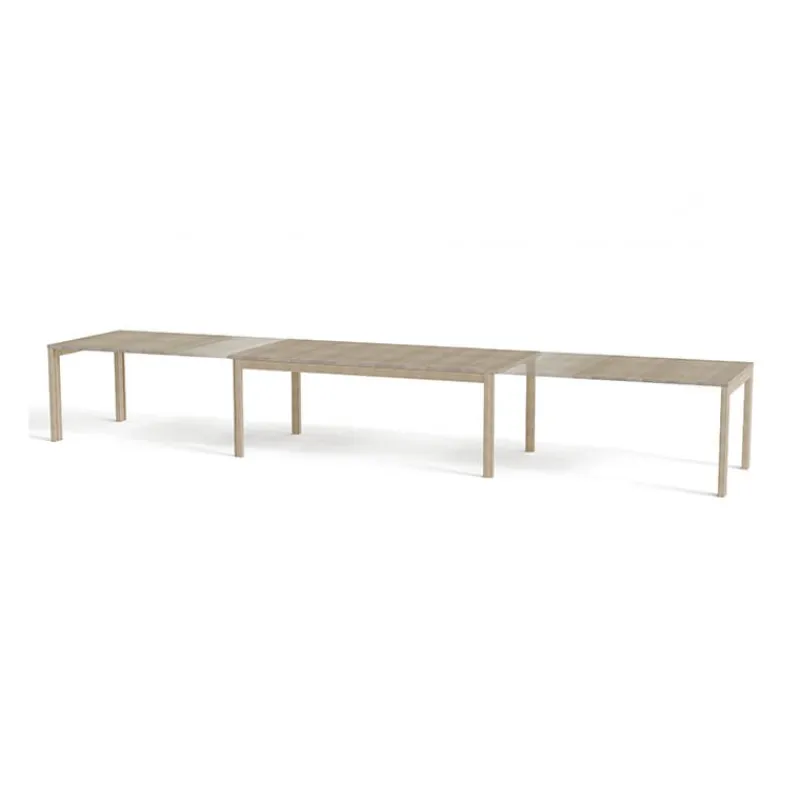 Skovby SM23/24 Table rectangulaire extensible en bois massif fabriquée au Danemark> Table De Salle à Manger