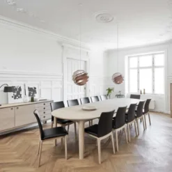 Skovby SM112 Table ronde en bois style scandinave extensible><noscript><img width=