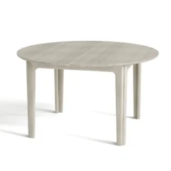 Skovby SM112 Table ronde extensible en bois massif conçue au Danemark> Table De Salle à Manger