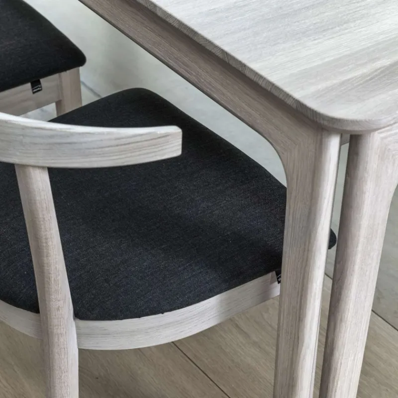 Skovby SM26/27 Table scandinave extensible en bois massif de fabrication danoise> Table De Salle à Manger