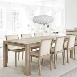 Skovby SM23/24 Table scandinave rectangulaire en bois avec allonges> Table De Salle à Manger