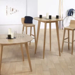 Dasras Snack Table de bar style scandinave en bois massif><noscript><img width=