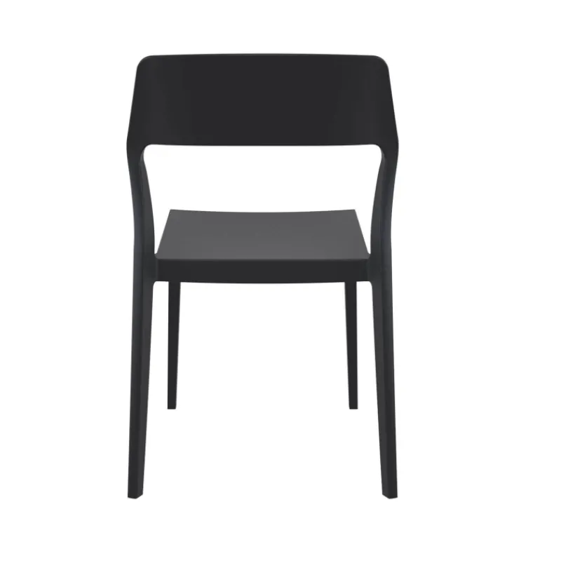Snow Chaise d'extérieur empilable design en polypropylène> Chaise De Jardin