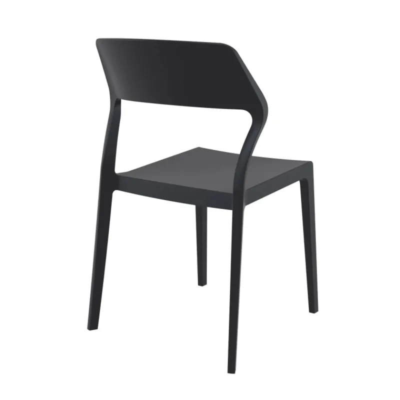 Snow Chaise empilable design en polypropylène> Chaise De Cuisine|Chaise De Salle à Manger