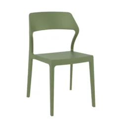 Snow Chaise empilable design en polypropylène><noscript><img width=