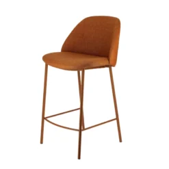 Perfecta Soda Tabouret snack cosy en tissu avec pieds en métal><noscript><img width=