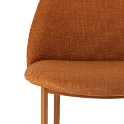 Perfecta Soda Tabouret snack cosy en tissu avec pieds en métal><noscript><img width=