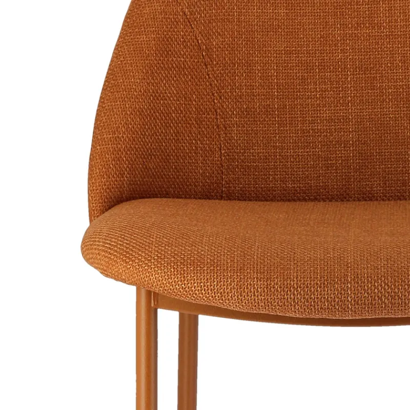 Perfecta Soda Tabouret snack cosy en tissu avec pieds en métal> Tabouret Snack (assise +/- 65 Cm)|Tabouret De Bar (assise +/- 80 Cm)