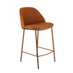 Perfecta Soda Tabouret snack cosy en tissu avec pieds en métal><noscript><img width=