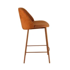 Perfecta Soda Tabouret snack cosy en tissu avec pieds en métal><noscript><img width=