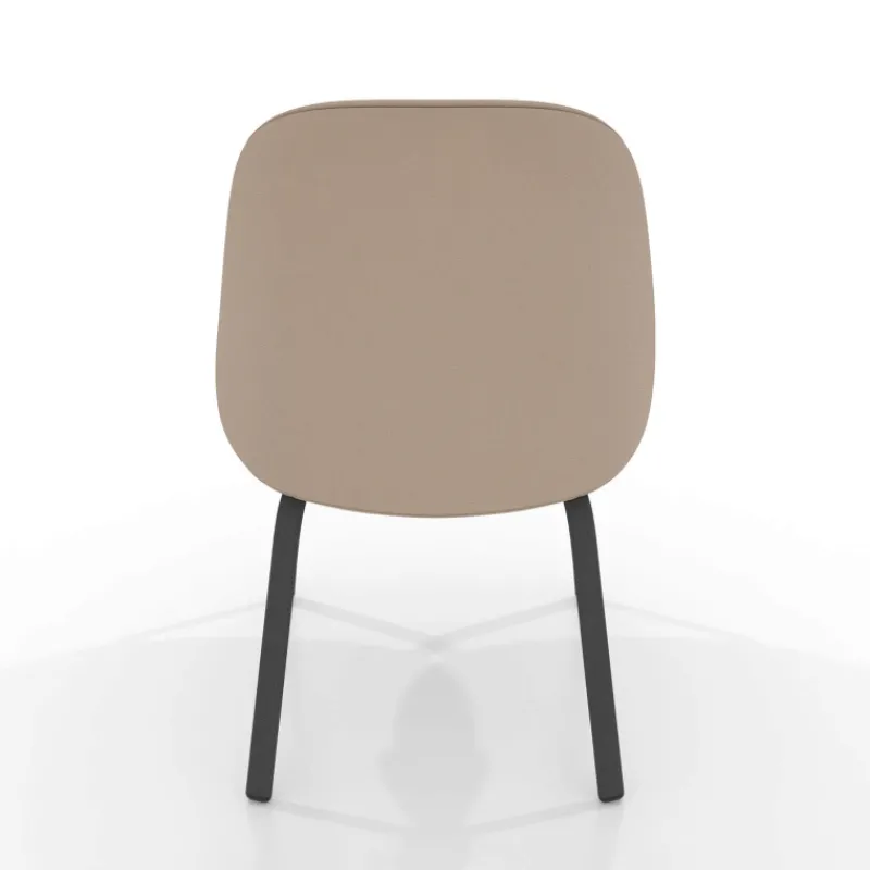 Perfecta Sofia Chaise basse cosy en simili avec pieds en métal> Chaise De Cuisine|Chaise De Salle à Manger