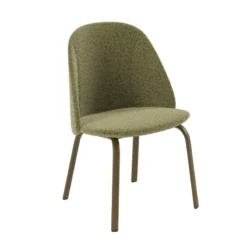 Perfecta Sofia Chaise basse cosy en tissu et métal> Chaise De Salle à Manger|Chaise Salon