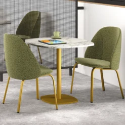 Perfecta Sofia Chaise basse cosy en tissu et métal><noscript><img width=