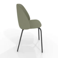 Perfecta Sofia Chaise cosy en simili avec pieds métal> Chaise De Cuisine|Chaise De Salle à Manger