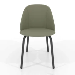 Perfecta Sofia Chaise cosy en simili avec pieds métal><noscript><img width=