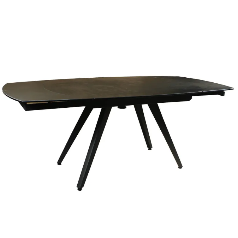 SofiaTable moderne extensible en céramique avec pieds en métal> Table De Salle à Manger