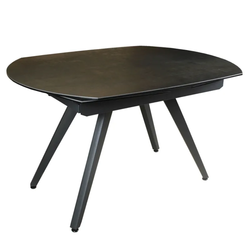 SofiaTable moderne extensible en céramique avec pieds en métal> Table De Salle à Manger