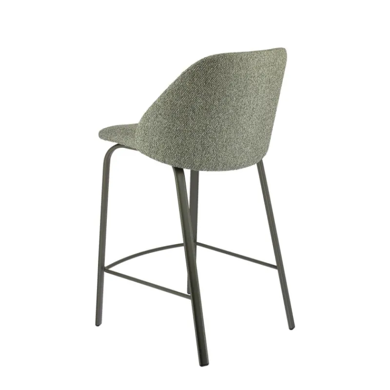 Perfecta Sofia Tabouret snack confortable en tissu avec pieds en métal> Tabouret Snack (assise +/- 65 Cm)|Tabouret De Bar (assise +/- 80 Cm)