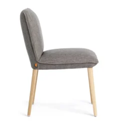 Mobitec Soft ® Chaise en tissu et bois cocooning><noscript><img width=