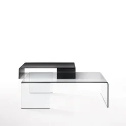 Sovet Italia Spider Sovet® Table basse design rectangulaire en verre><noscript><img width=
