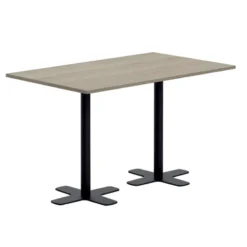 Perfecta Spinner 2 Table hauteur 90 cm rectangulaire en stratifié avec deux pieds> Table De Cuisine