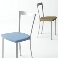 Cancio Spirit Chaise de cuisine moderne en synthétique et métal> Chaise De Cuisine