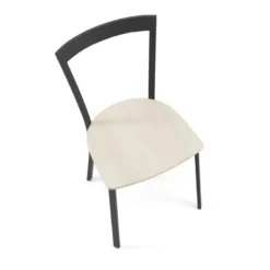 Cancio Spirit Chaise de cuisine métal et bois> Chaise De Cuisine