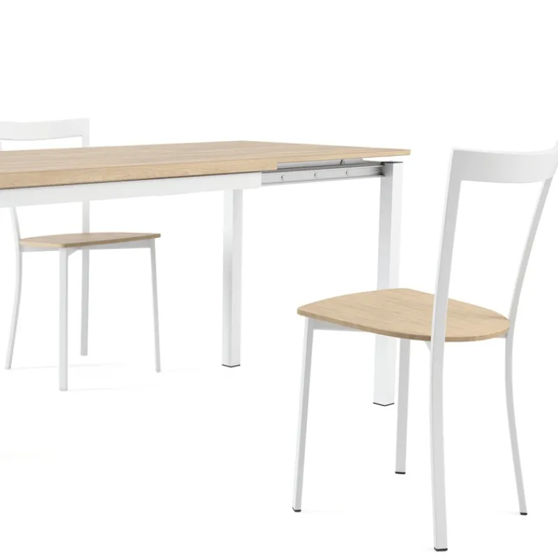 Cancio Spirit Chaise de cuisine métal et bois> Chaise De Cuisine