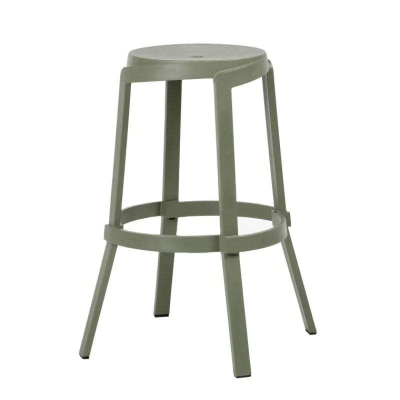 Stack Maxi Tabouret de bar recyclé et empilable> Tabouret De Bar (assise +/- 80 Cm)