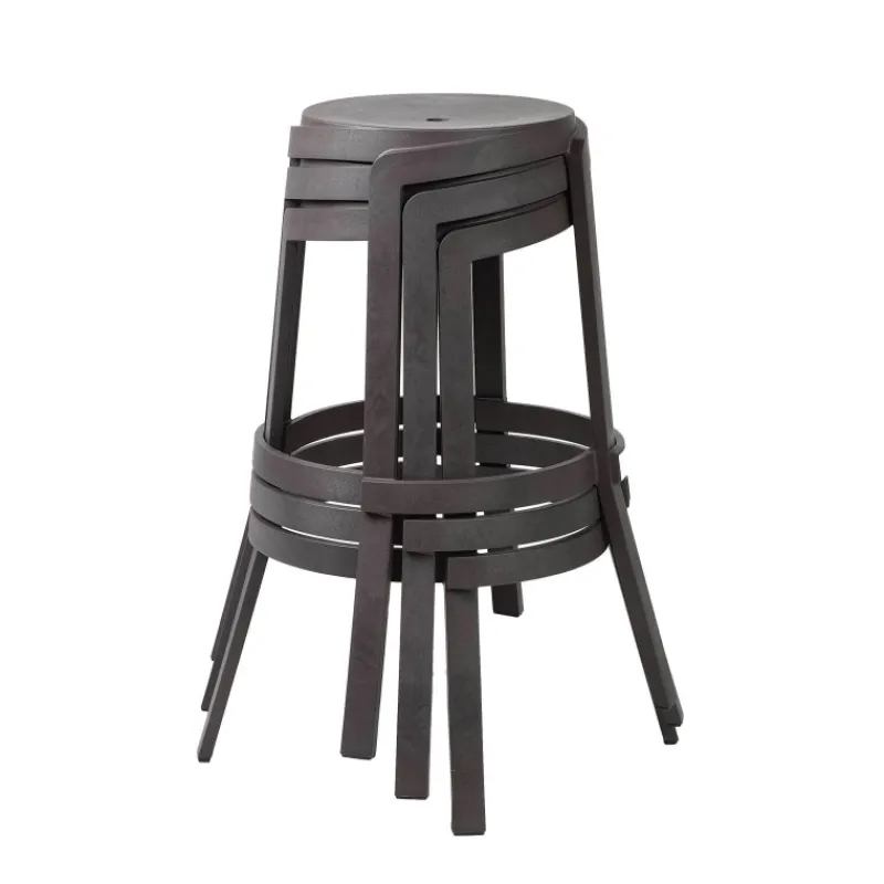 Stack Maxi Tabouret de bar recyclé et empilable> Tabouret De Bar (assise +/- 80 Cm)