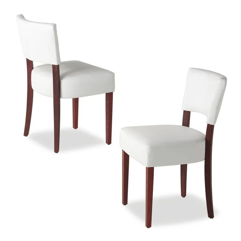 Sessio Steffi Chaise de salle à manger en bois et synthétique> Chaise De Cuisine|Chaise De Salle à Manger
