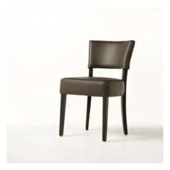 Sessio Steffi Chaise de salle à manger en bois et synthétique><noscript><img width=
